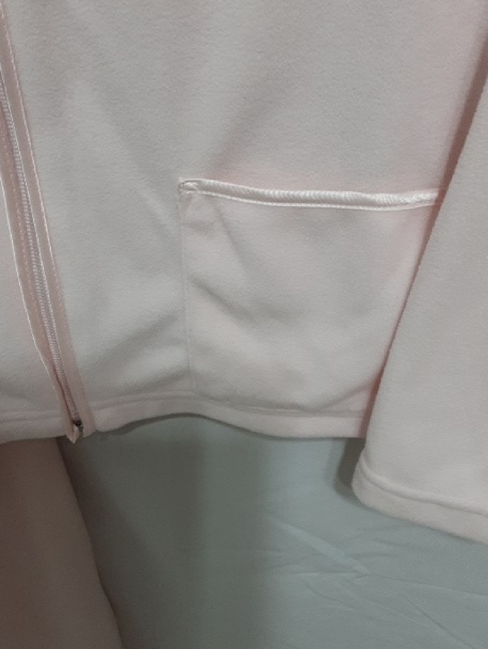 Light Pink Zip Front Lounge Set - Picture 3 of 6